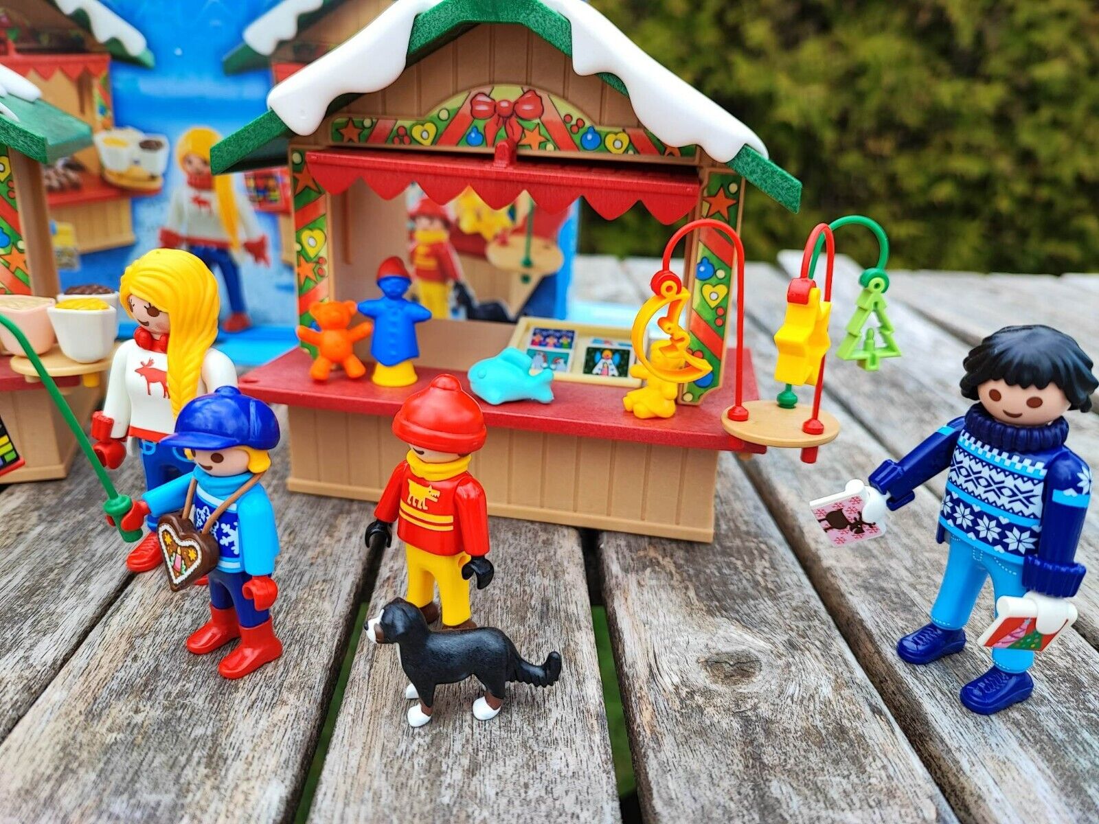 PLAYMOBIL 5587 AUF DEM WEIHNACHTSMARKT