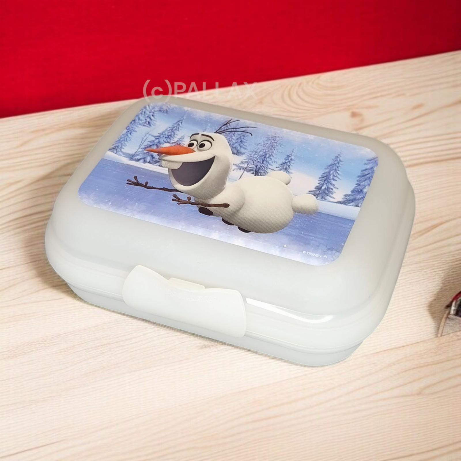 TUPPERWARE A26 TWIN EISKÖNIGIN FROZEN WEISS  BROTDOSE KLICKVERSCHLUSS