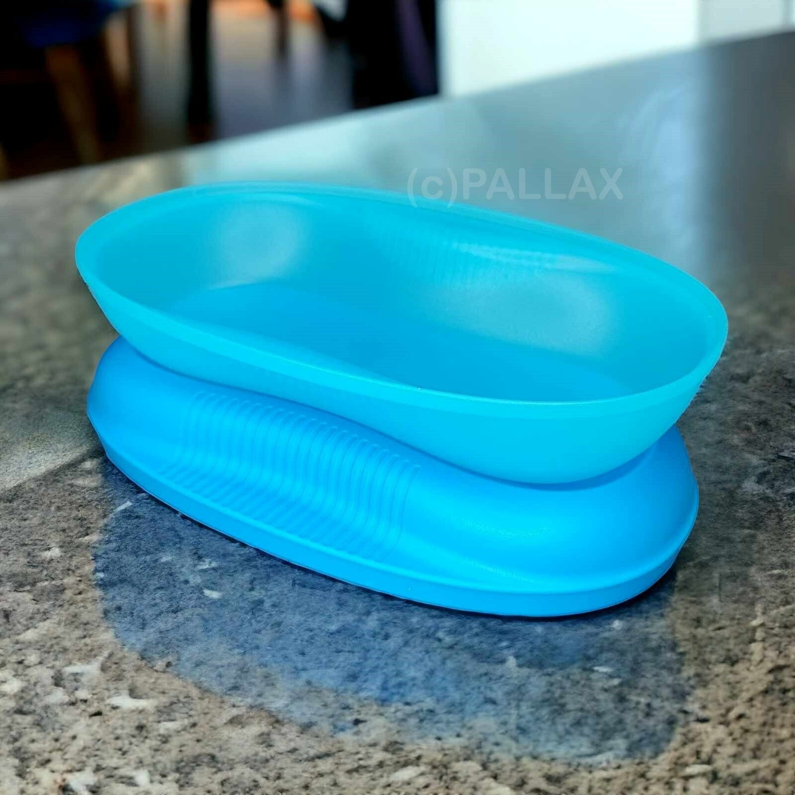 TUPPERWARE I58 OMELETT-MEISTER TÜRKIS MIKRO-MEISTER  MIKROWELLE