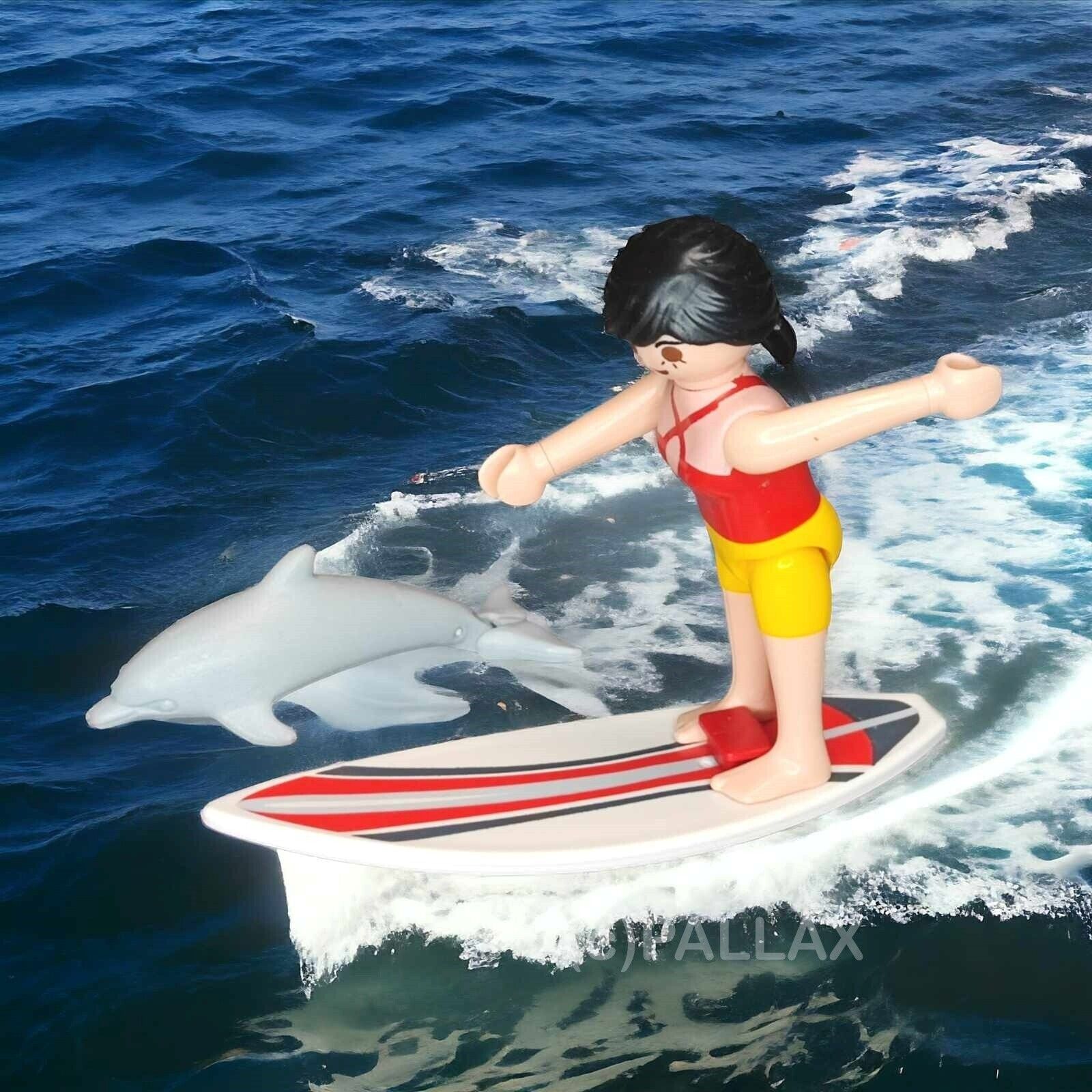 PLAYMOBIL 70423 SURFERIN MIT DELFIN  + BOX / 2020