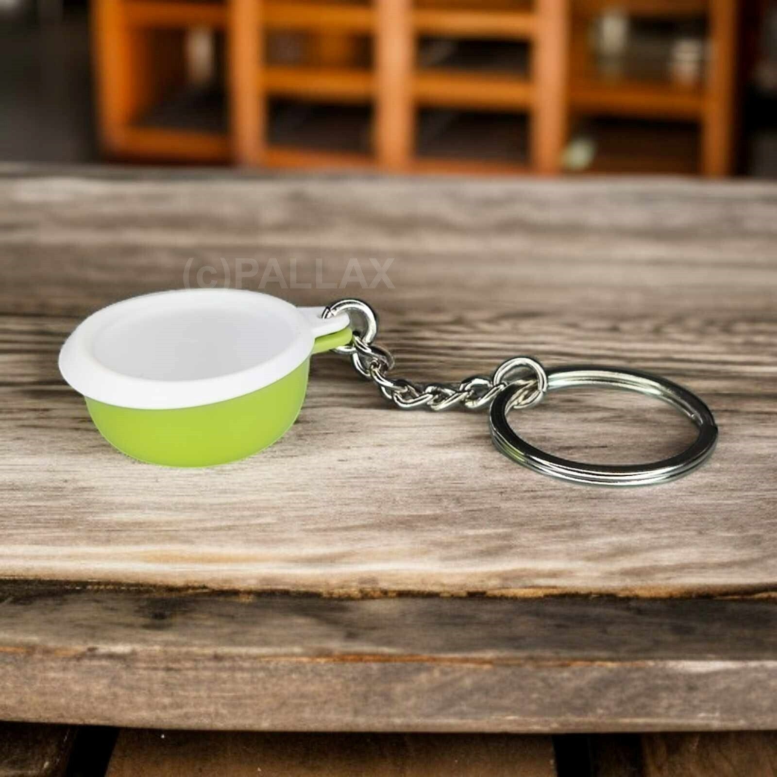 TUPPERWARE SCHLÜSSELANHÄNGER ERGONOMICA-SCHÜSSEL HELLGRÜN