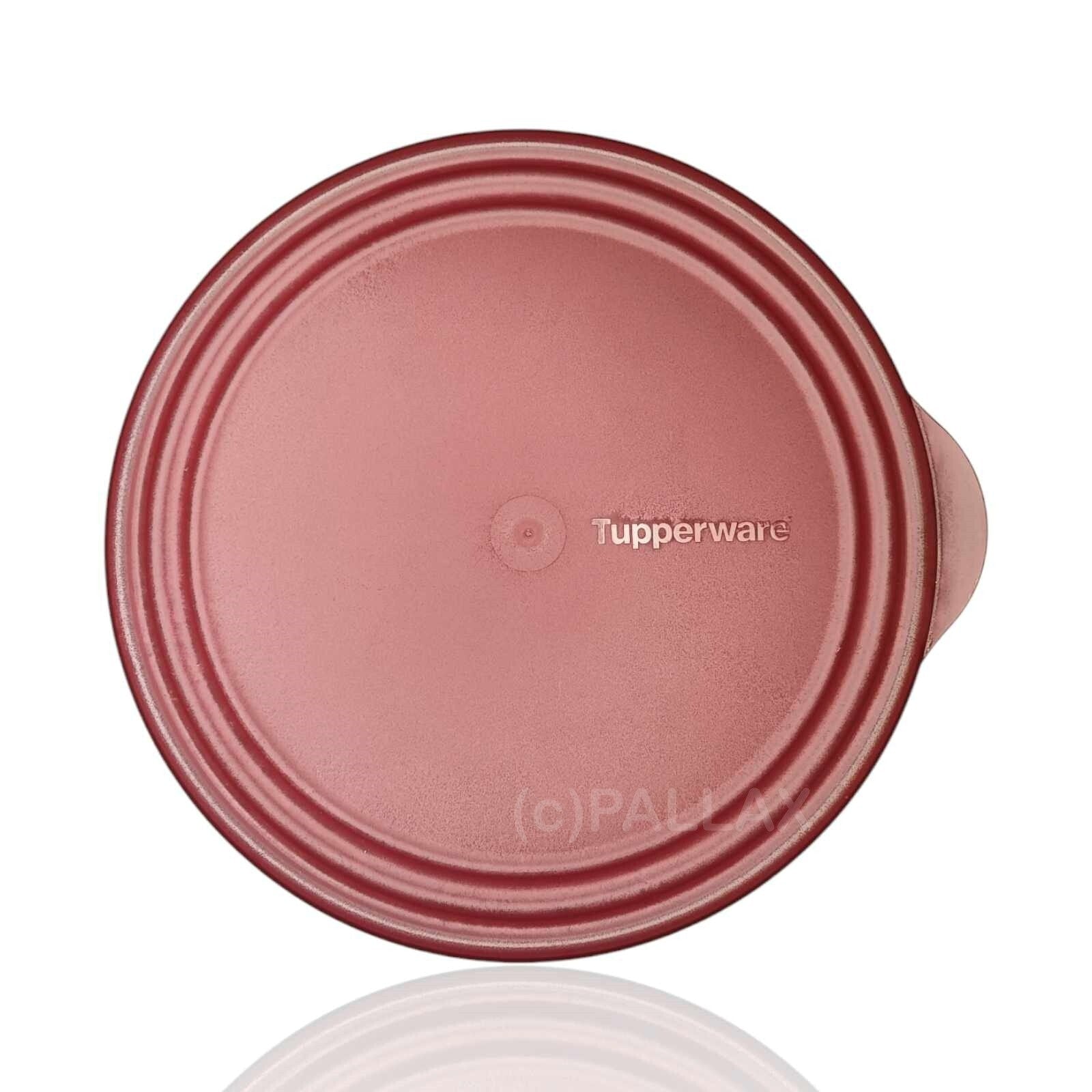 TUPPERWARE ERSATZTEIL ELEGANZIA-DECKEL ROT 28 CM FÜR C123 C124
