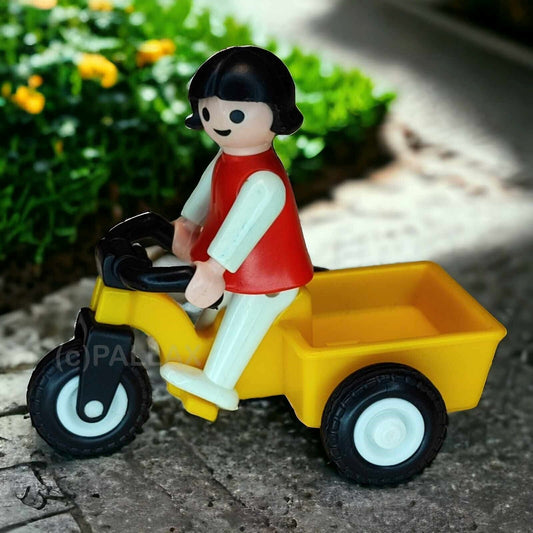 PLAYMOBIL 3359 KIND MIT DREIRAD FREIZEIT FUN / 1982