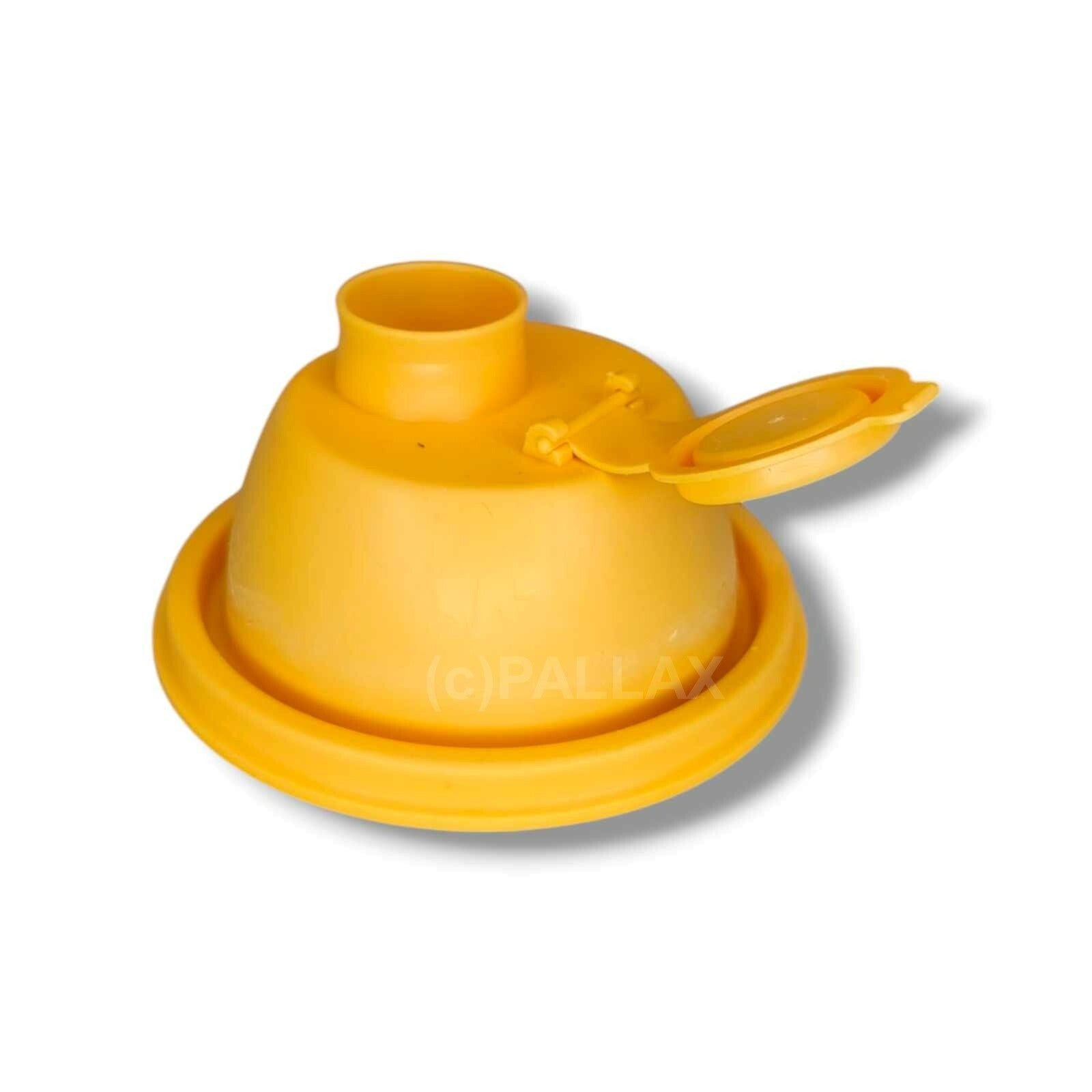 TUPPERWARE ERSATZTEIL DECKEL ORANGE MIT VERSCHLUSSKAPPE FÜR D10 MIX-FIX 500 ML