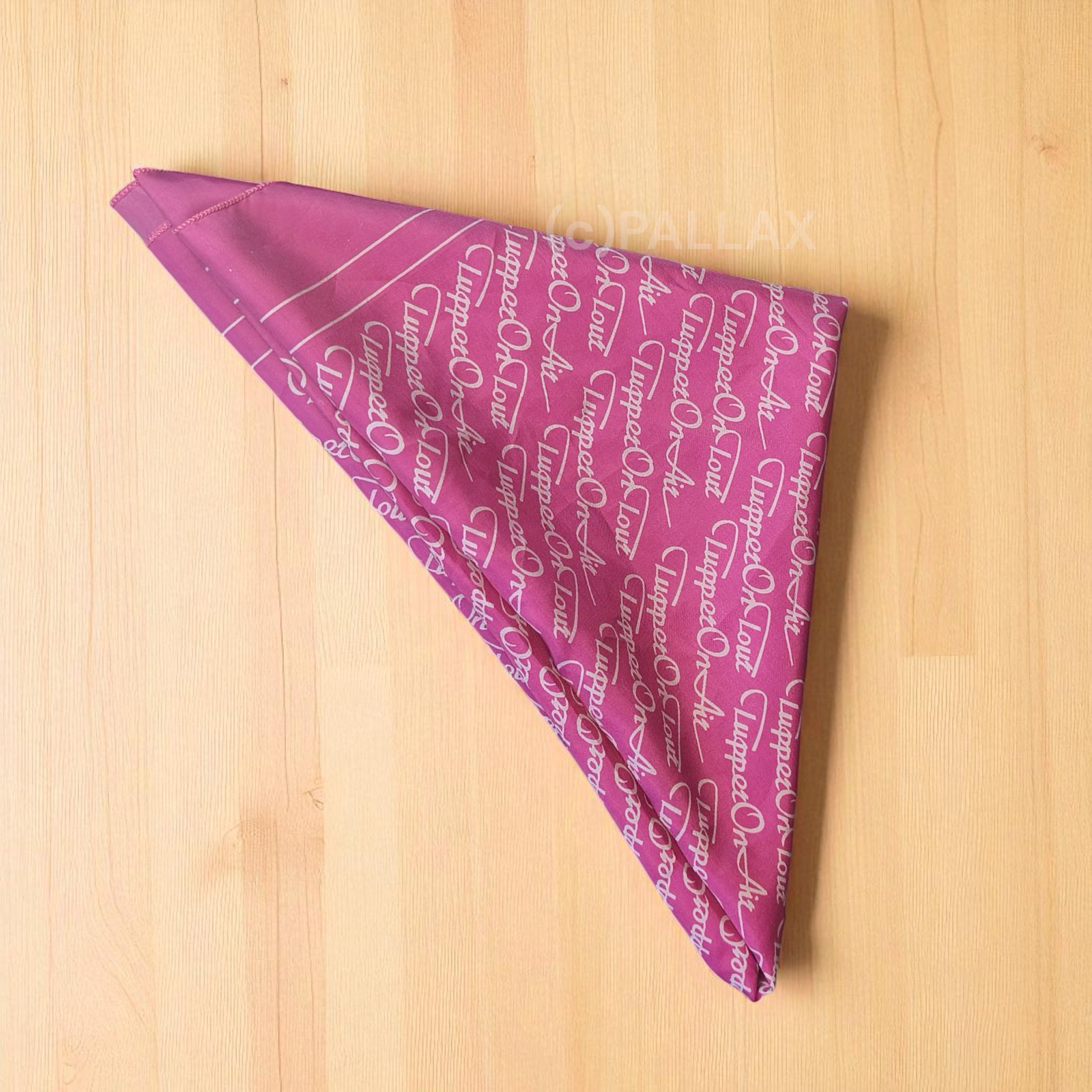 TUPPERWARE HALSTUCH MAGENTA 80 x 80 CM