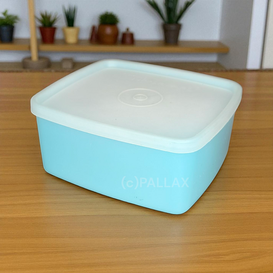 TUPPERWARE G01 GEFRIERBEHÄLTER 400 ML HELLBLAU VINTAGE