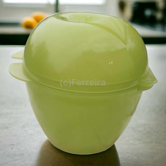 TUPPERWARE ÄPFELCHEN GRÜN BIG APPLE APFELDOSE PAUSENBOX