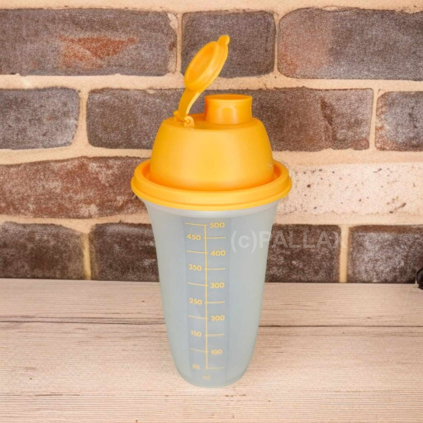 TUPPERWARE D10 MIX-FIX 500 ML ORANGE SCHÜTTELBECHER SHAKER MIX-BECHER