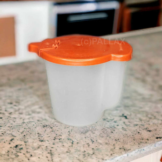 TUPPERWARE VINTAGE MILCHKÄNNCHEN 350 ML ORANGE