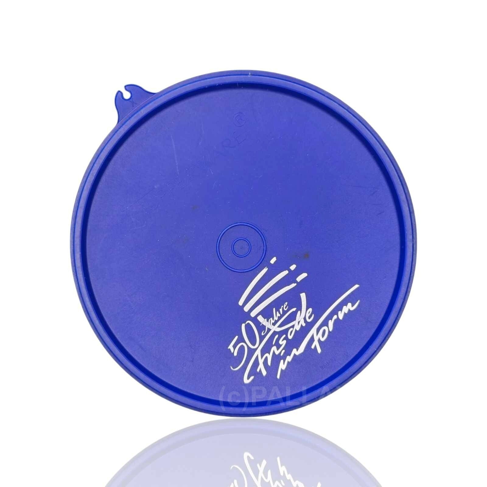 TUPPERWARE ERSATZTEIL X-DECKEL FRISCHEDECKEL BLAU 50 JAHRE DRISCHE IN FORM