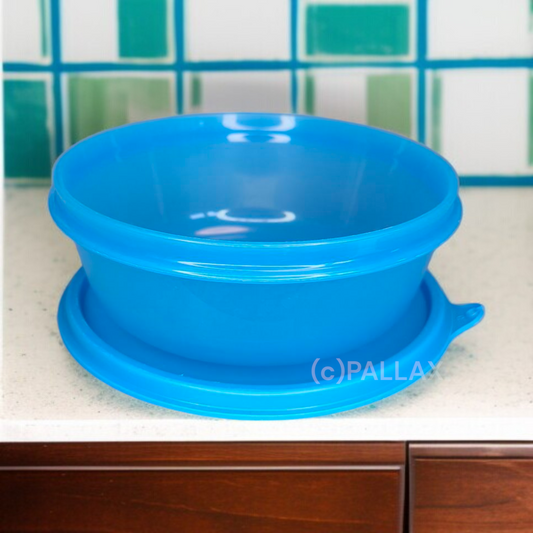 TUPPERWARE B26 GROSSE HITPARADE SCHÜSSEL 600 ML HELLBLAU