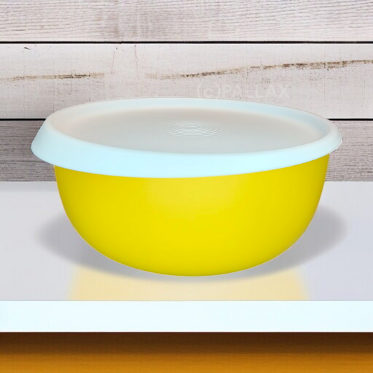 TUPPERWARE ERGONOMICA SCHÜSSEL 1,3 L GELB BACKSCHÜSSEL