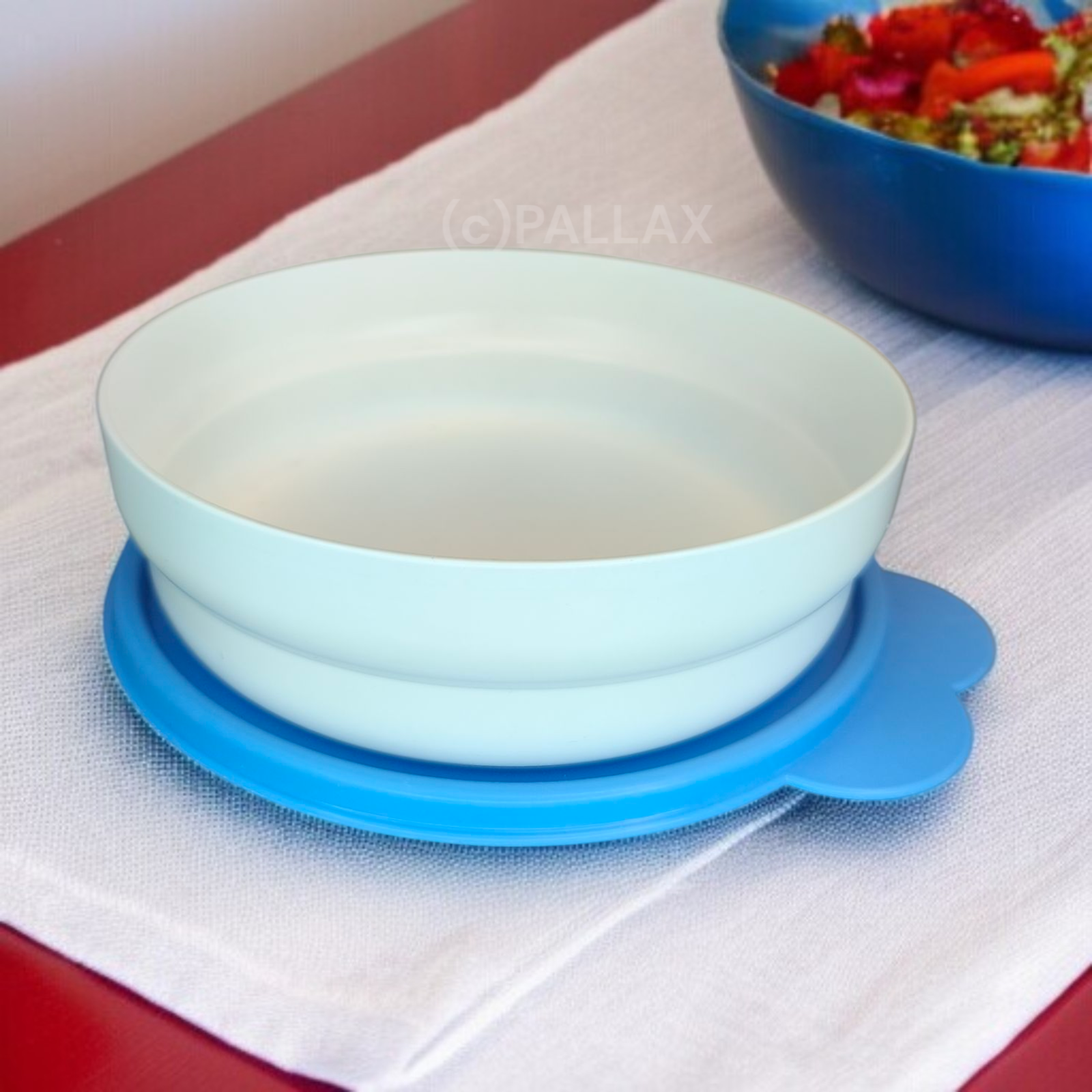 TUPPERWARE B36 FRISCHE-DROPS 500 ML HELLBLAU WEISS SCHALE