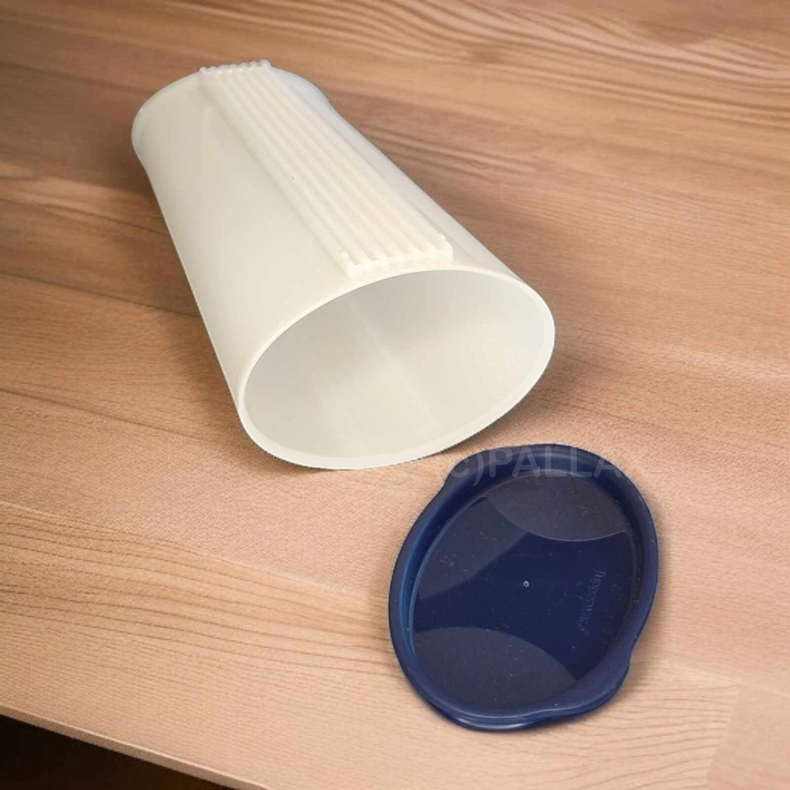 TUPPERWARE J46 JUNGE WELLE PASTA-CENTER INDIGO SPAGHETTI-BEHÄLTER