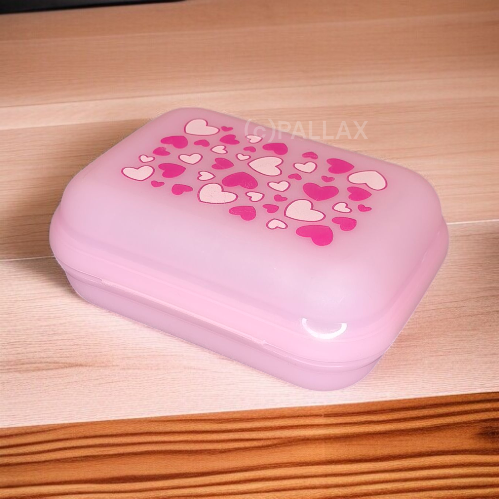 TUPPERWARE A26 TWIN ROSA VALENTIN-EDITION BROTDOSE KLICKVERSCHLUSS