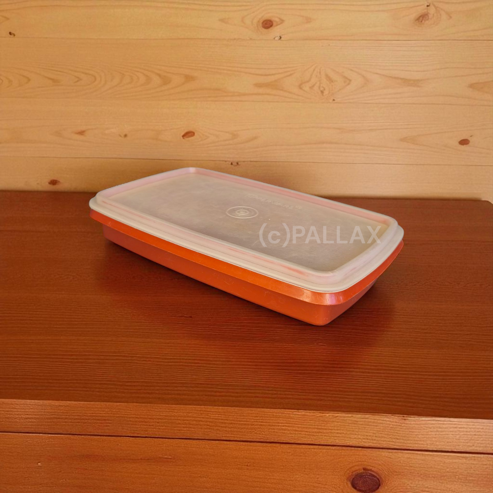 TUPPERWARE A16 VESPERLE 750 ML ORANGE BROTDOSE VESPERBOX
