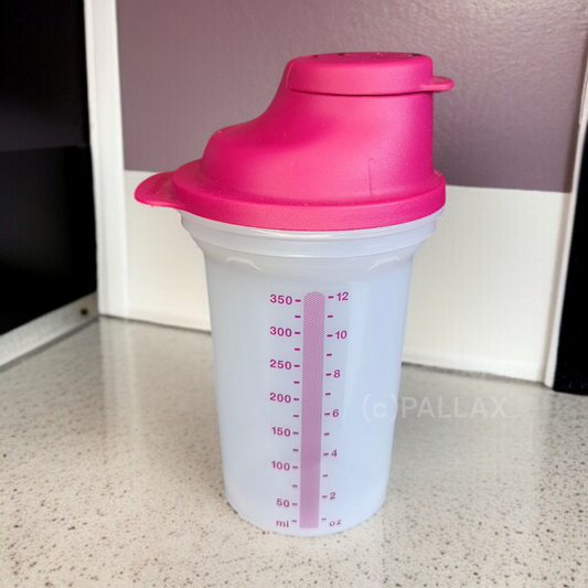TUPPERWARE D214 SHAKE-IT 350 ML LILA SCHÜTTELBECHER MIXER SHAKER