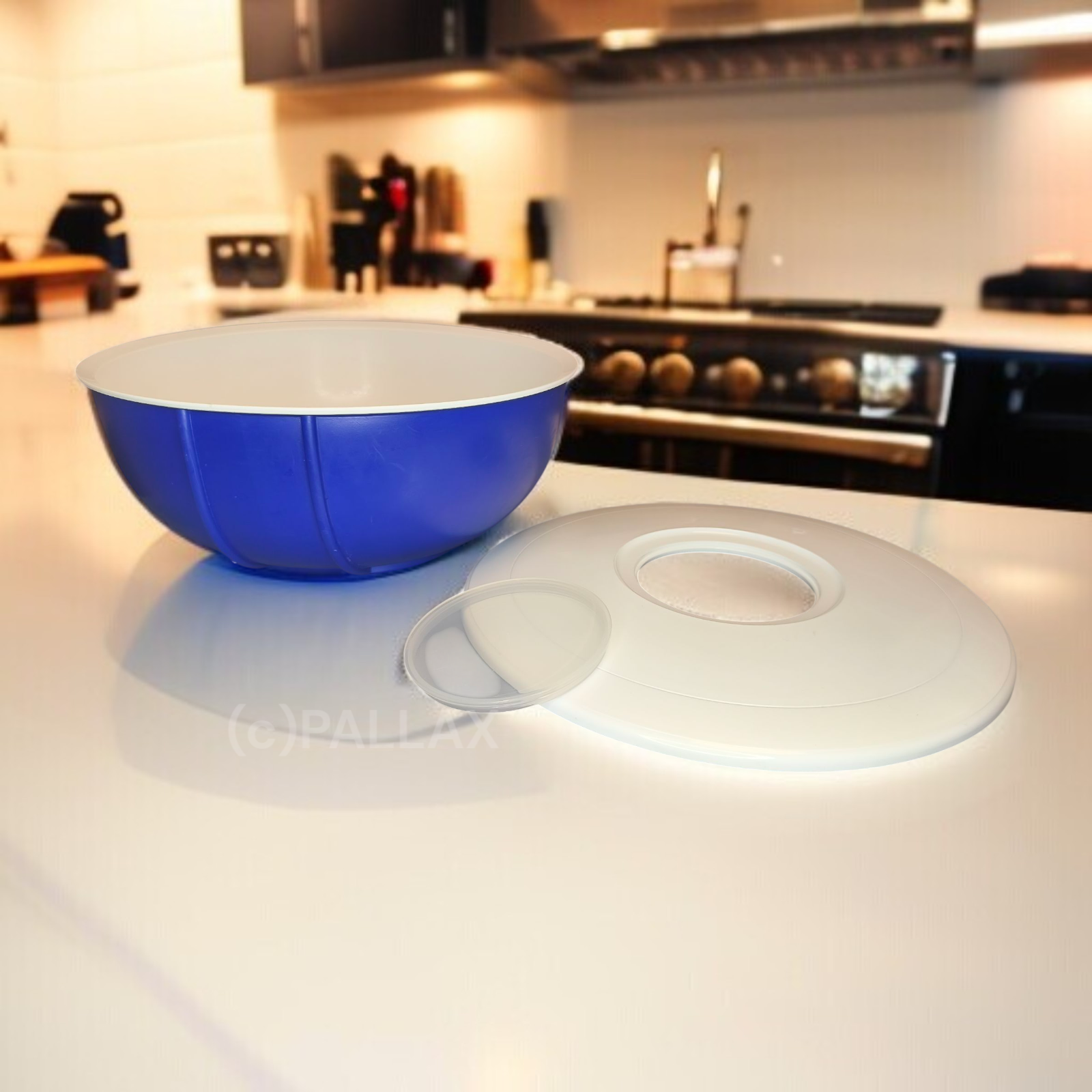 TUPPERWARE D17 RÜHR-STAR 5,0 L BLAU RÜHRSCHÜSSEL