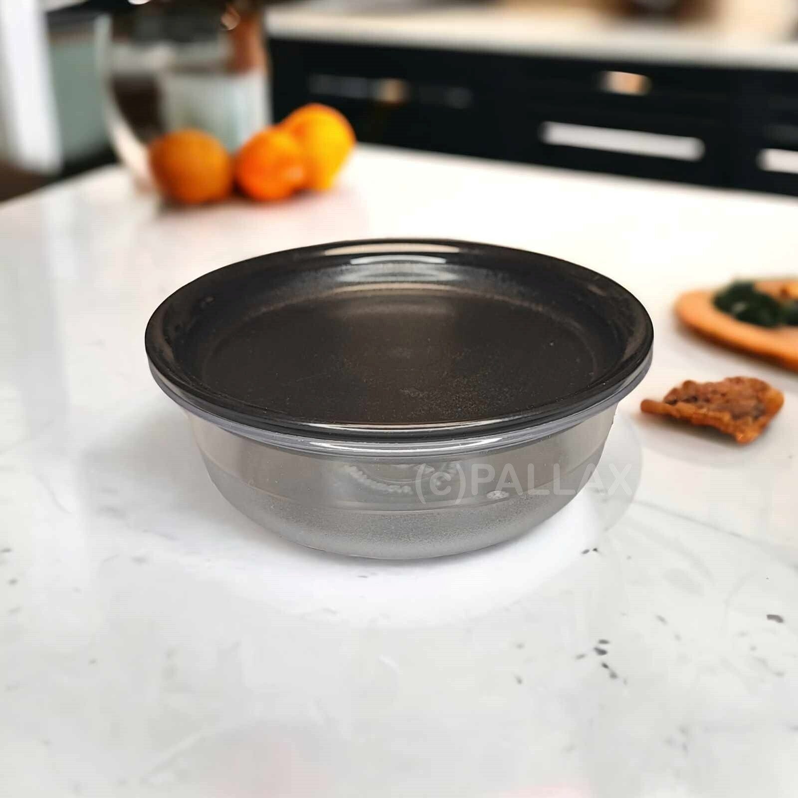 TUPPERWARE C36 KLEINE TAFELFEINE 275 ML SCHWARZ VINTAGE-VERSION SCHALE