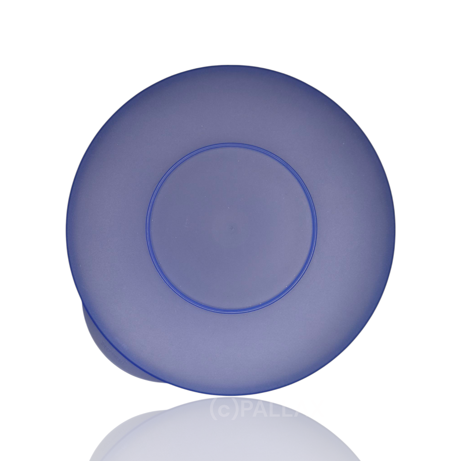 TUPPERWARE ERSATZTEIL JUNGE-WELLE-DECKEL BLAU TRANSPARENT 22 CM FÜR J02 J08