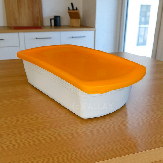 TUPPERWARE U13 FOUR SEASONS LUNCHBOX 1,6 L ORANGE WEISS