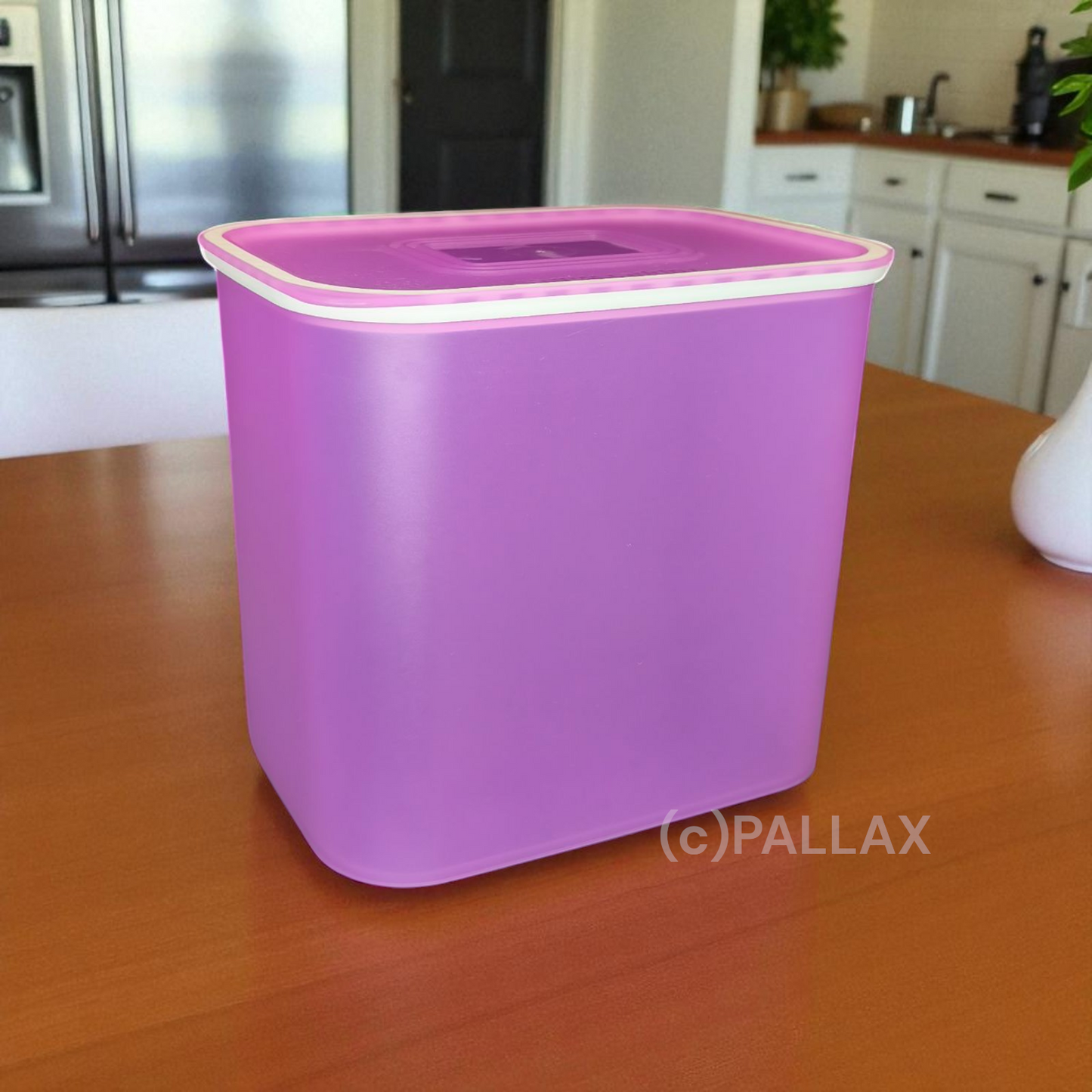 TUPPERWARE A152 QUADRO 2,1 L BEHÄLTER ROSA VORRATSDOSE SONDERFARBE