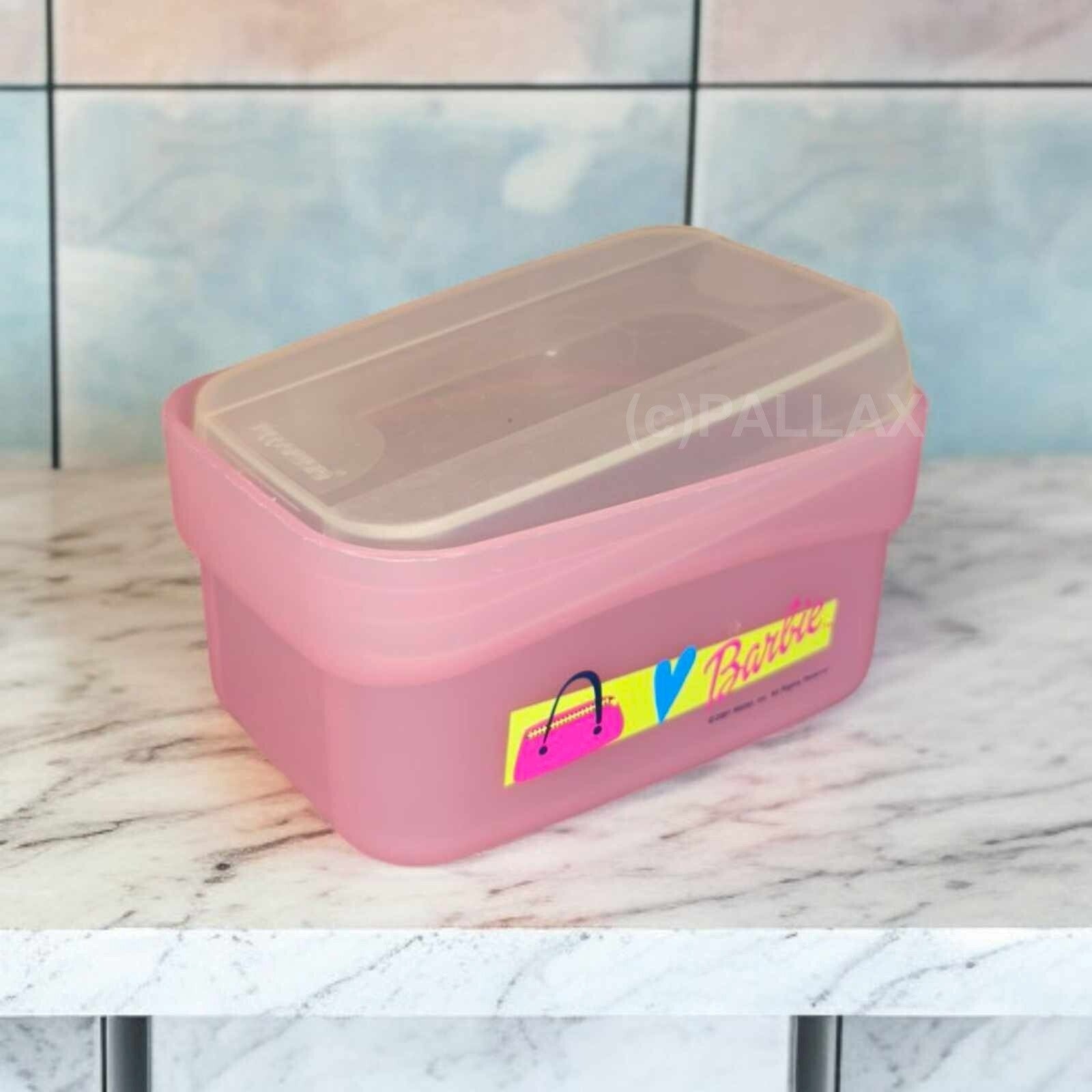 TUPPERWARE A37 SWING-BOX 175 ML ROSA MOTIV BARBIE VORRATSDOSE