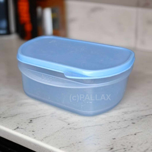 TUPPERWARE A22 FRISCHE-KABINETT HALB 650 ML HELLBLAU VORRATSDOSE KÜHLSCHRANK