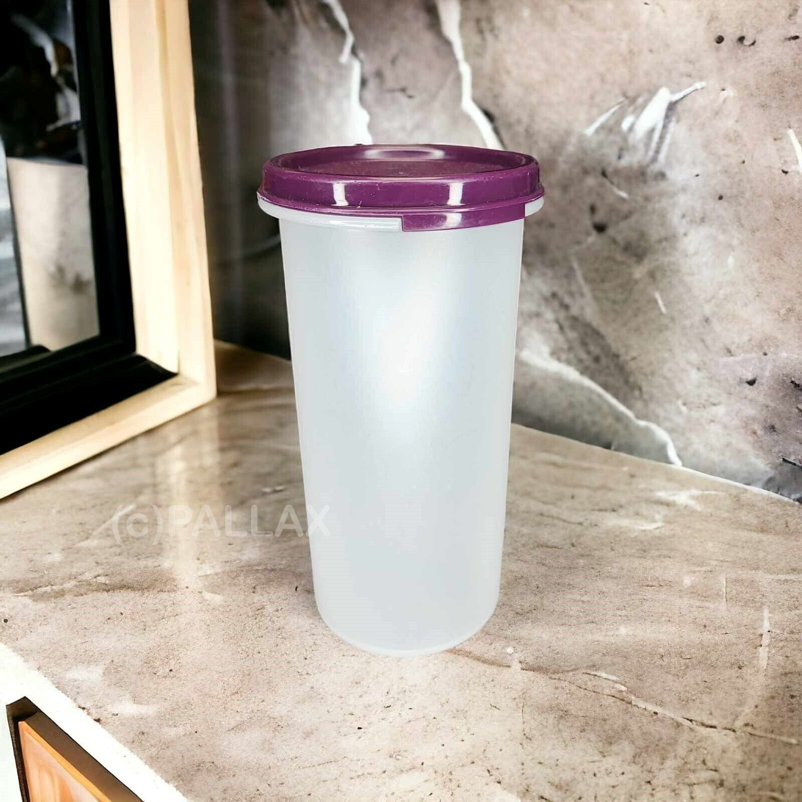 TUPPERWARE A77 EIDGENOSSE RUND 650 ML LILA VORRATSDOSE