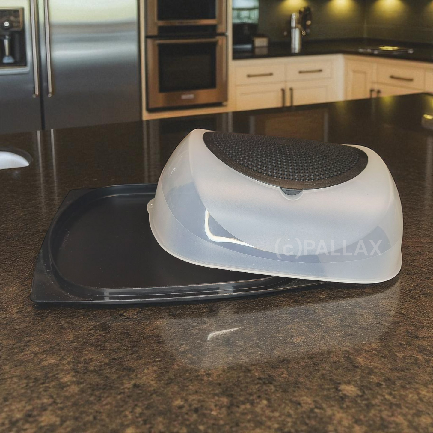 TUPPERWARE KÄSEMAX XXL SCHWARZ SONDERGRÖSSE KÄSEBEHÄLTER KÜHLSCHRANK