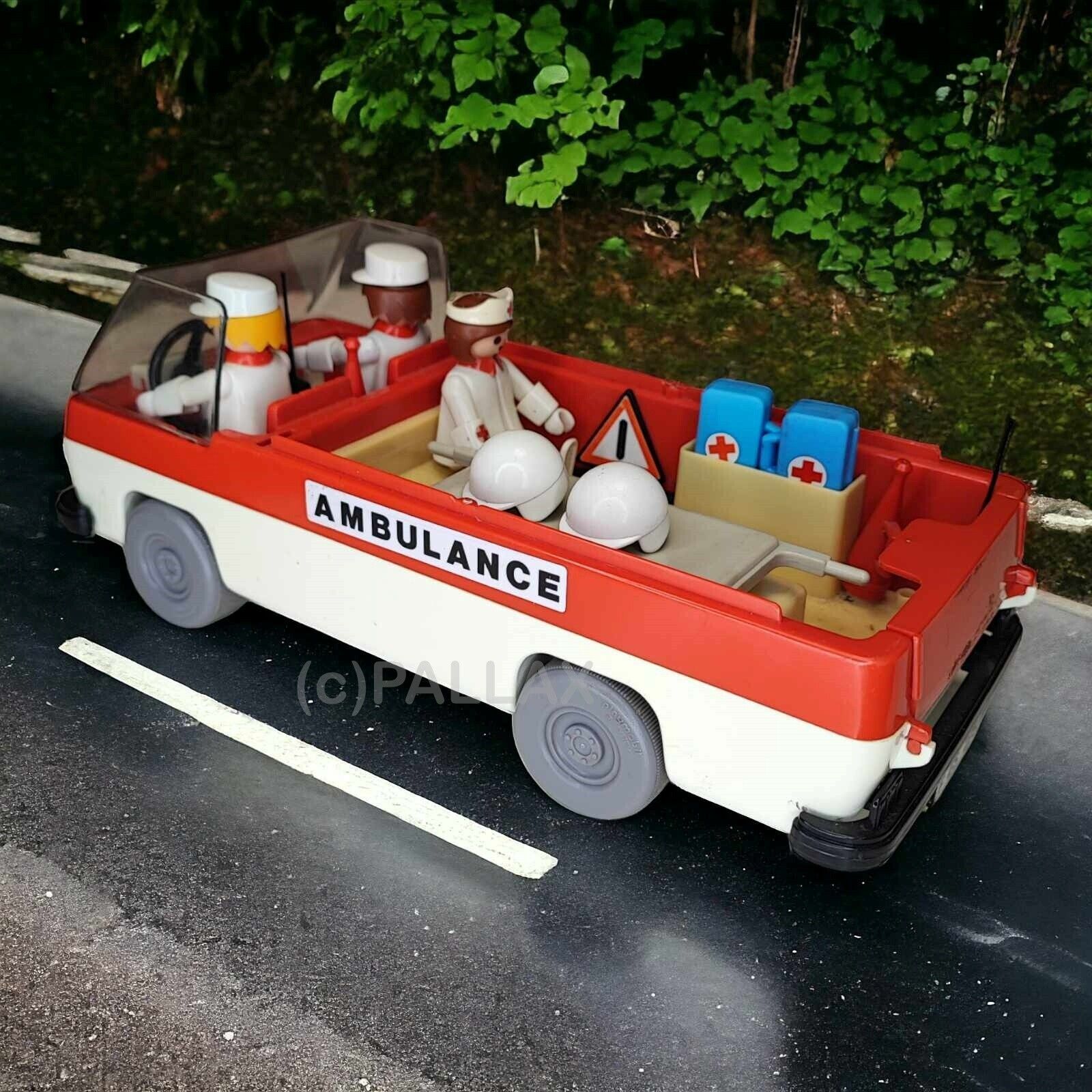 PLAYMOBIL 3254 KRANKENWAGEN KLICKY AMBULANCE / 1977