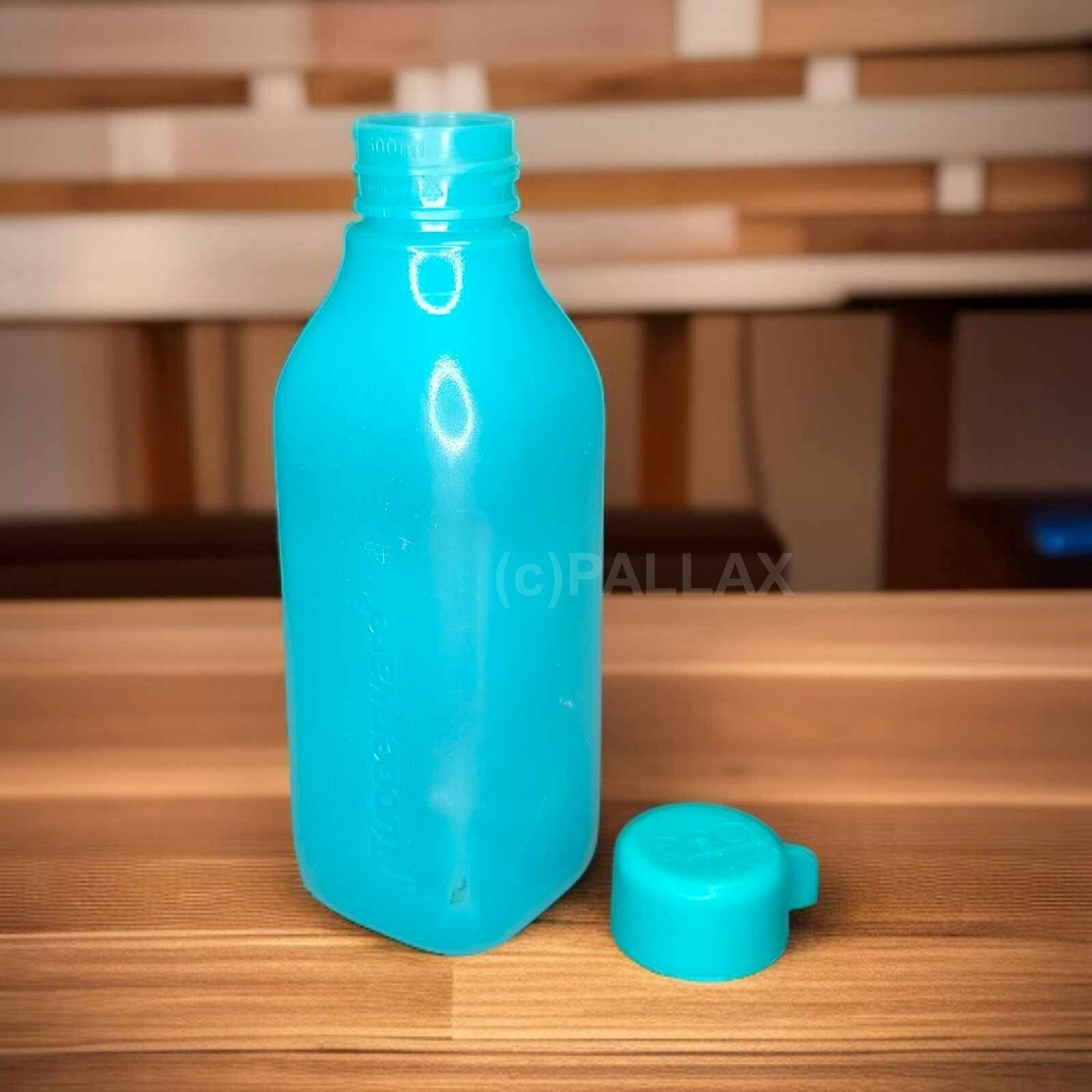 TUPPERWARE ECO QUADER TRINKFLASCHE 500 ML TÜRKIS