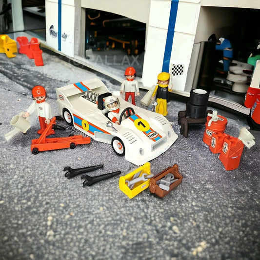 PLAYMOBIL 3320 RENNWAGEN / 1979