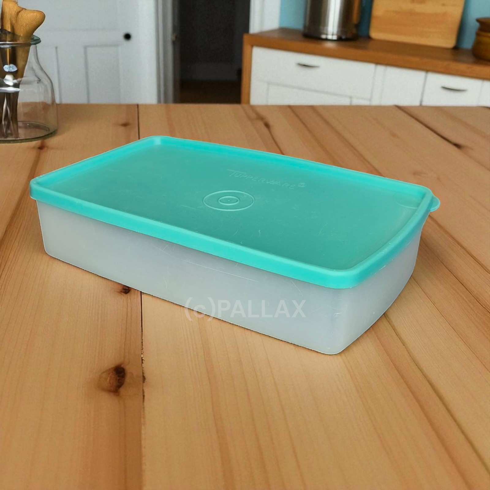 TUPPERWARE G17 KÜHLES LOTTCHEN 1,5 L TÜRKIS GEFRIERBEHÄLTER