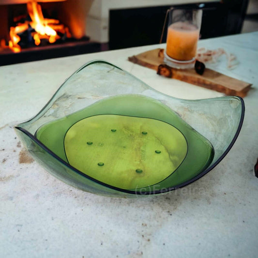 TUPPERWARE C117 ELEGANZIA SERVIERSCHALE GRÜN