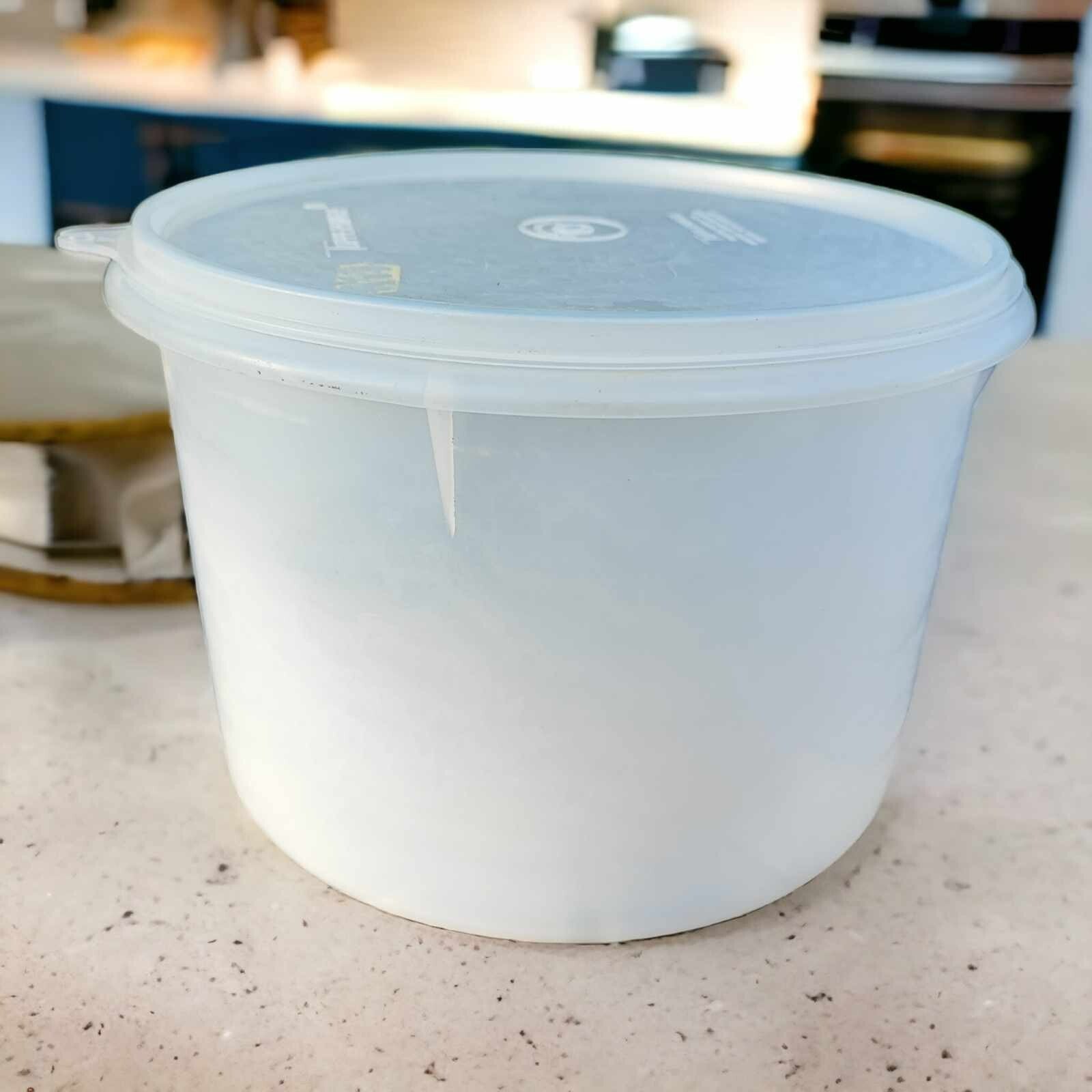 TUPPERWARE VINTAGE VORRATSDOSE 3,0 L FARBLOS