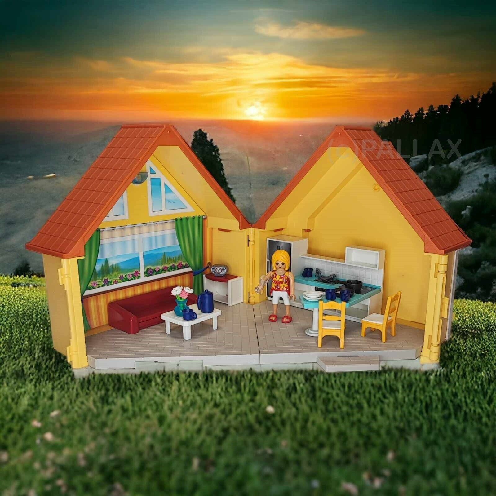 PLAYMOBIL 6020 AUFKLAPP-FERIENHAUS / 2014