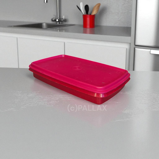 TUPPERWARE A16 VESPERLE 750 ML ROSA ROT BROTDOSE VESPERBOX