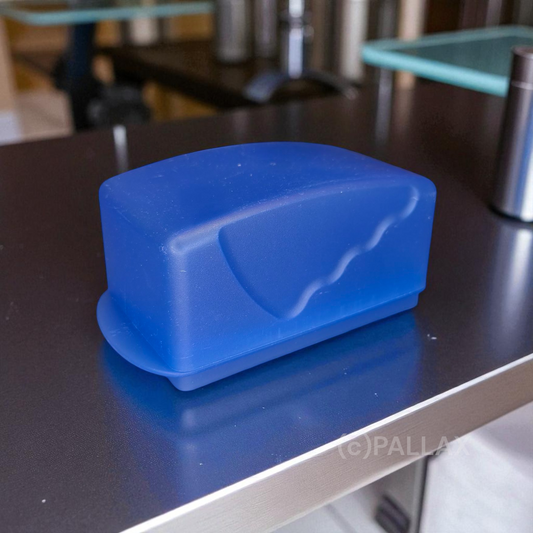 TUPPERWARE J10 JUNGE WELLE BUTTERDOSE BLAU