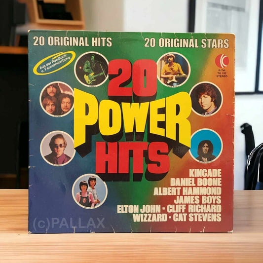 LP 12"  20 POWER HITS TG 102 / K-TEL 1973