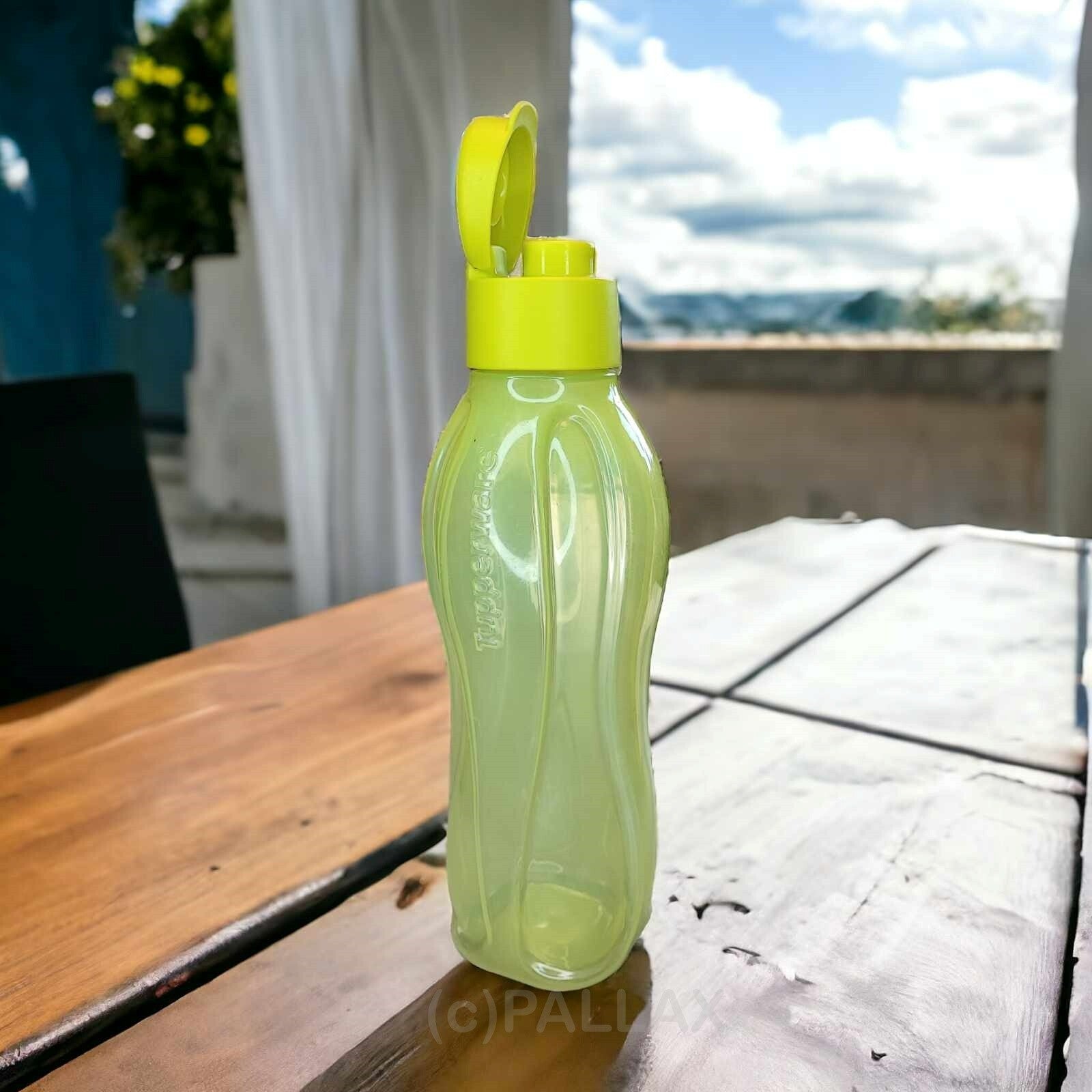 TUPPERWARE C139 ECO EASY TRINKFLASCHE 750 ML MIT TRINKAUFSATZ HELLGRÜN
