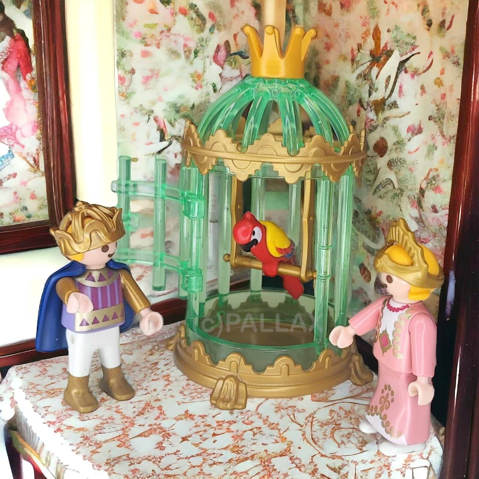 PLAYMOBIL 3032 KÖNIGSKINDER MIT PAPAGEIENKÄFIG TRAUMSCHLOSS / 1999