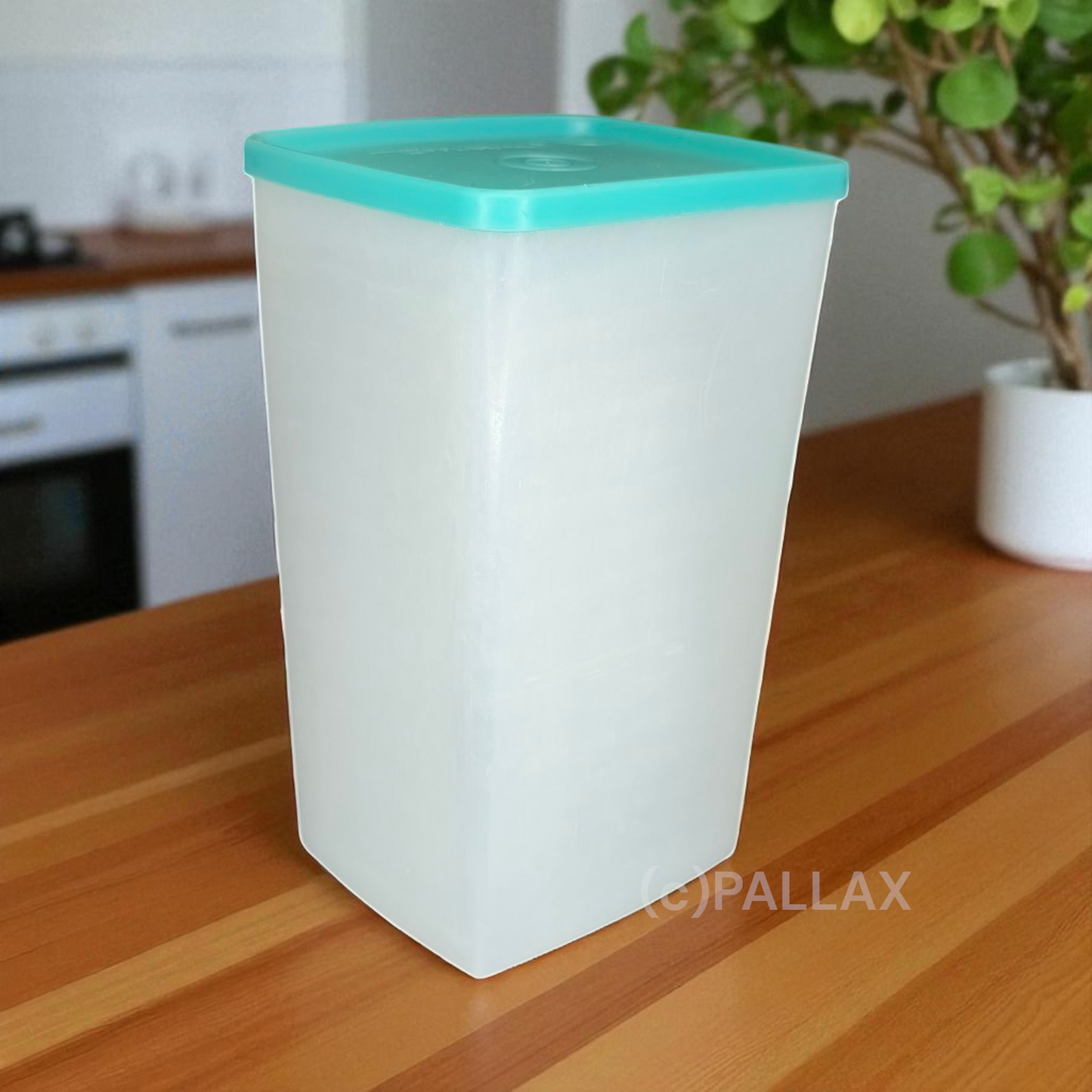 TUPPERWARE GEFRIERBEHÄLTER 2,3 L TÜRKIS SONDERGRÖSSE