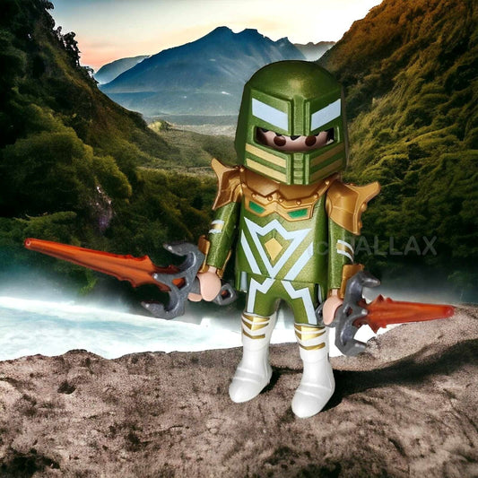 PLAYMOBIL 70025 FIGUREN SERIE 15 GRÜNER RITTER GREEN KNIGHT / 2019