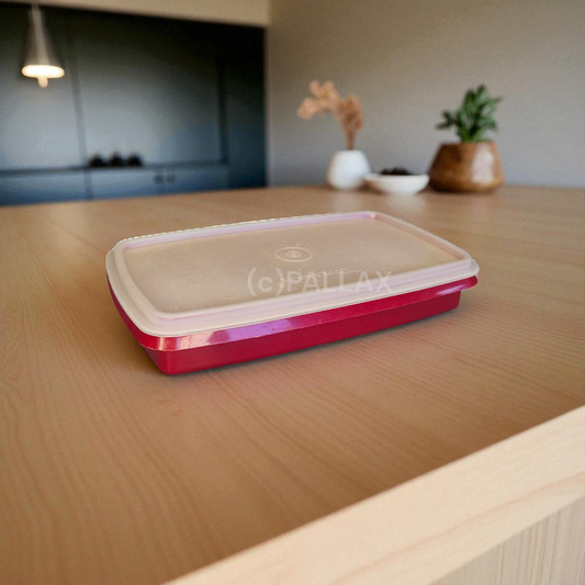 TUPPERWARE A16 VESPERLE 750 ML ROT BROTDOSE VESPERBOX
