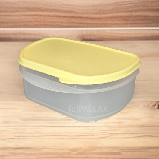 TUPPERWARE A22 FRISCHE-KABINETT HALB 650 ML GELB VORRATSDOSE KÜHLSCHRANK