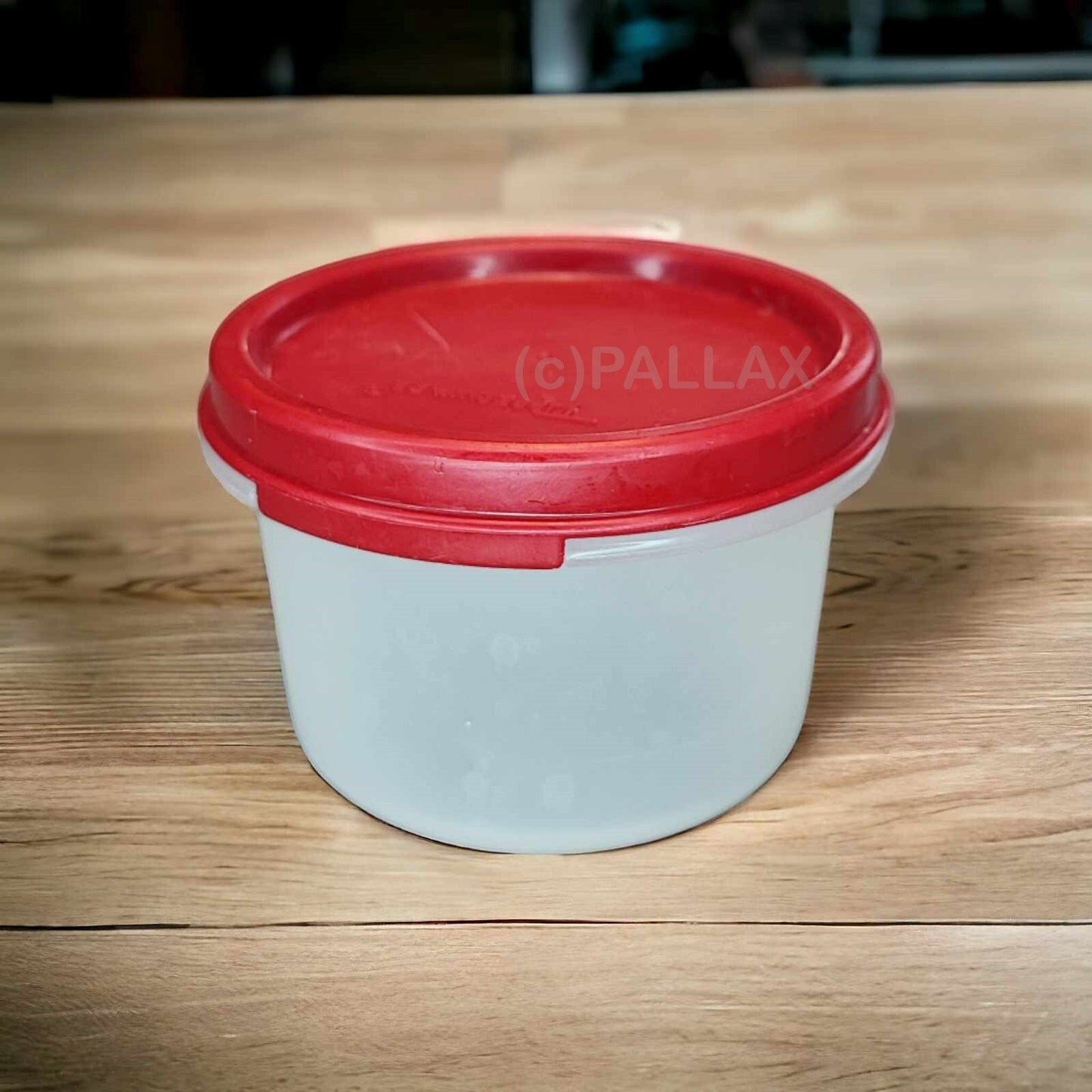TUPPERWARE A76 EIDGENOSSE RUND 200 ML ROT VORRATSDOSE