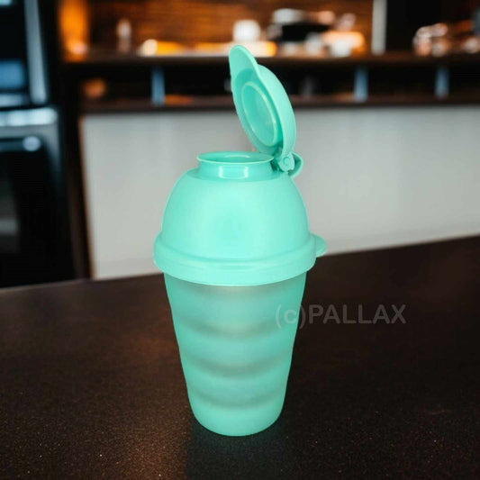 TUPPERWARE J21 JUNGE WELLE SCHÜTTELBECHER 330 ML MINT MIX-BECHER SHAKER