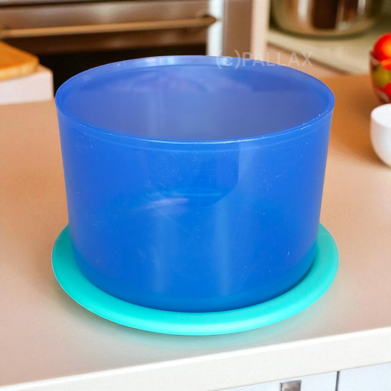 TUPPERWARE  BINGO 650 ML BLAU GRÜN VORRATSDOSE