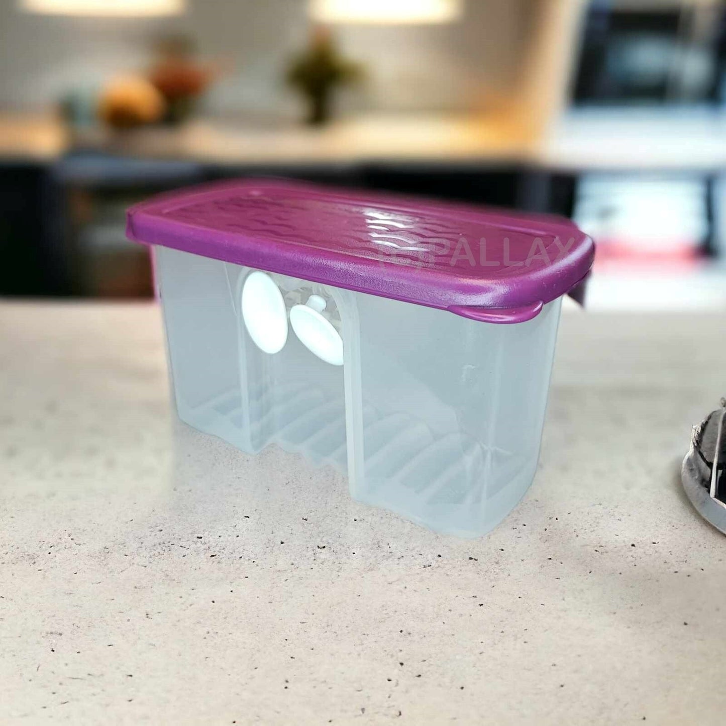 TUPPERWARE A134 PRIMA KLIMA 350 ML LILA OBST GEMÜSE BEHÄLTER VORRATSDOSE